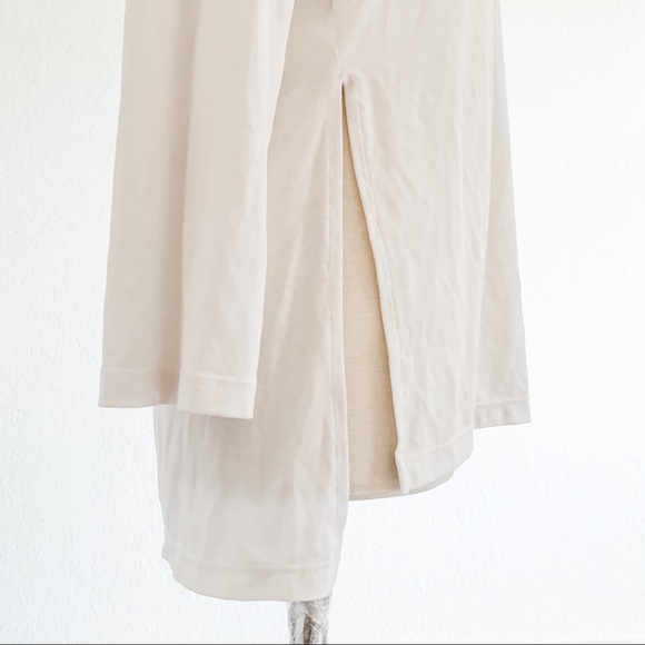 NBW AMERICAN APPAREL White Long Sleeve Shirt - Picture 5 of 6